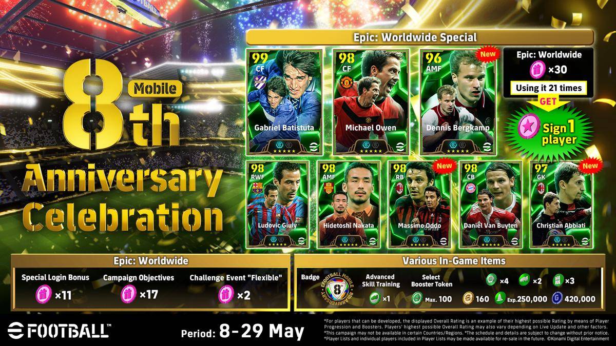 eFootball 8th Anniversary