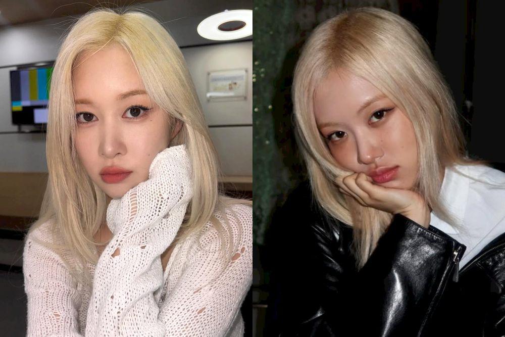 potret mirip Dayoung WJSN dengan Rosé BLACKPINK (instagram.com/dayomi99 | instagram.com/roses_are_rosie)