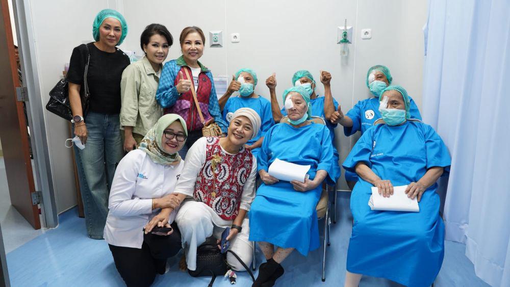 126 Orang Ikut Operasi Katarak Diinisiasi Pertiwi Jabar dan PT Pos