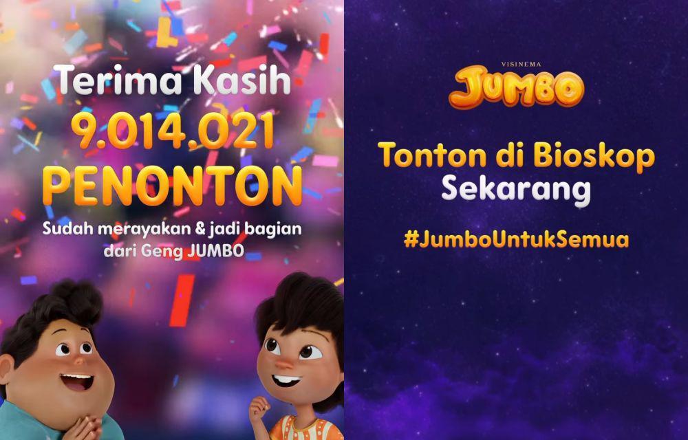 Film Jumbo Tembus 9 Juta Penonton