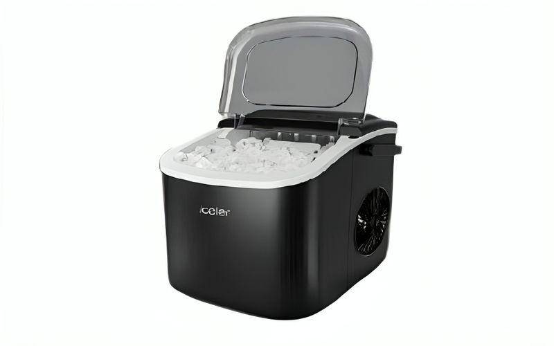 tampilan Iceler Mini Ice Maker HZB-16M (iceler.id)