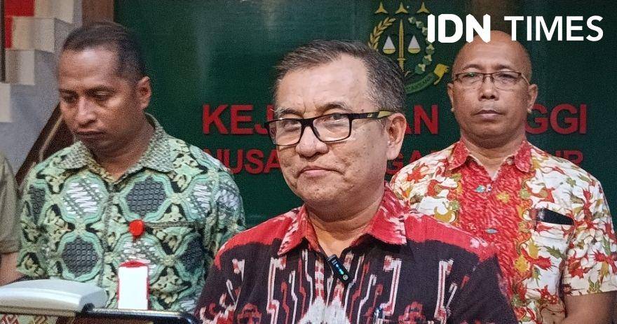 Wakil Kepala Kejati NTT, Ikhwan Nul Hakim, menjelaskan korupsi yang dilakukan Dirut Jamkrida NTT. (IDN Times/Putra F. D. Bali Mula)