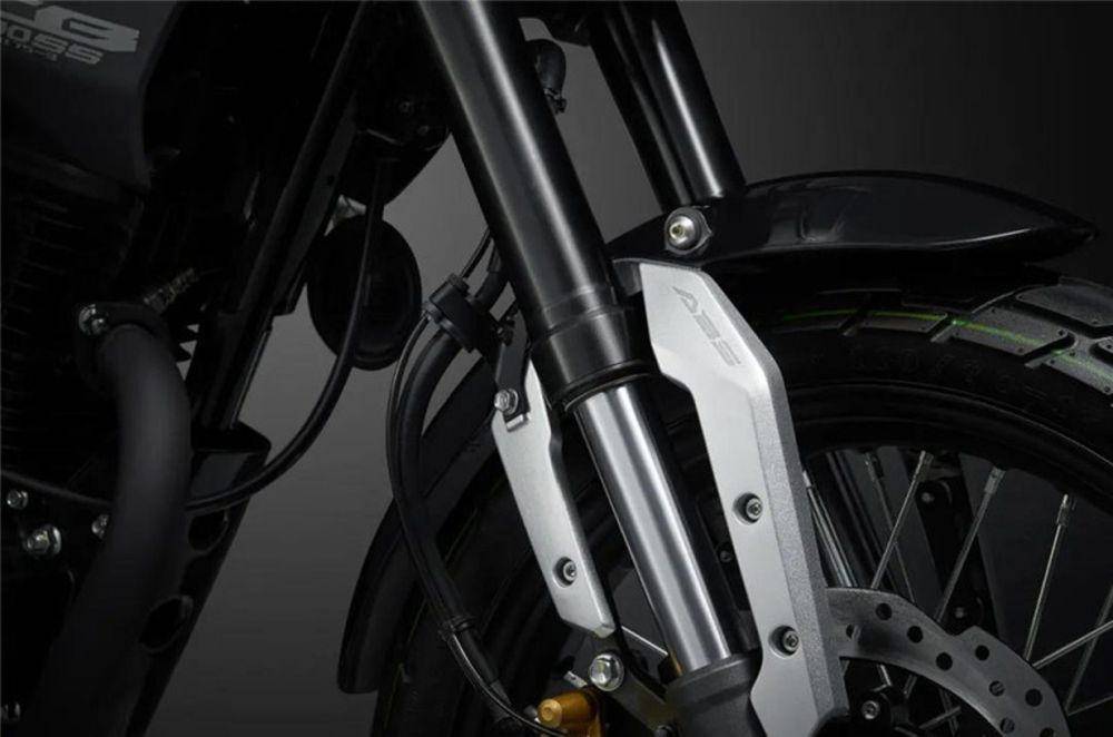 Ilustrasi sistem suspensi upside-down Motor Honda CB190SS (wuyang-honda.com)