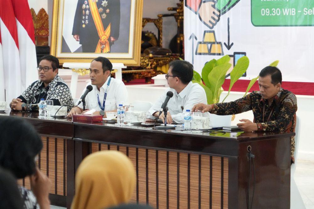 Literasi Investasi, Pegadaian Gandeng Istana Kepresidenan Yogyakarta