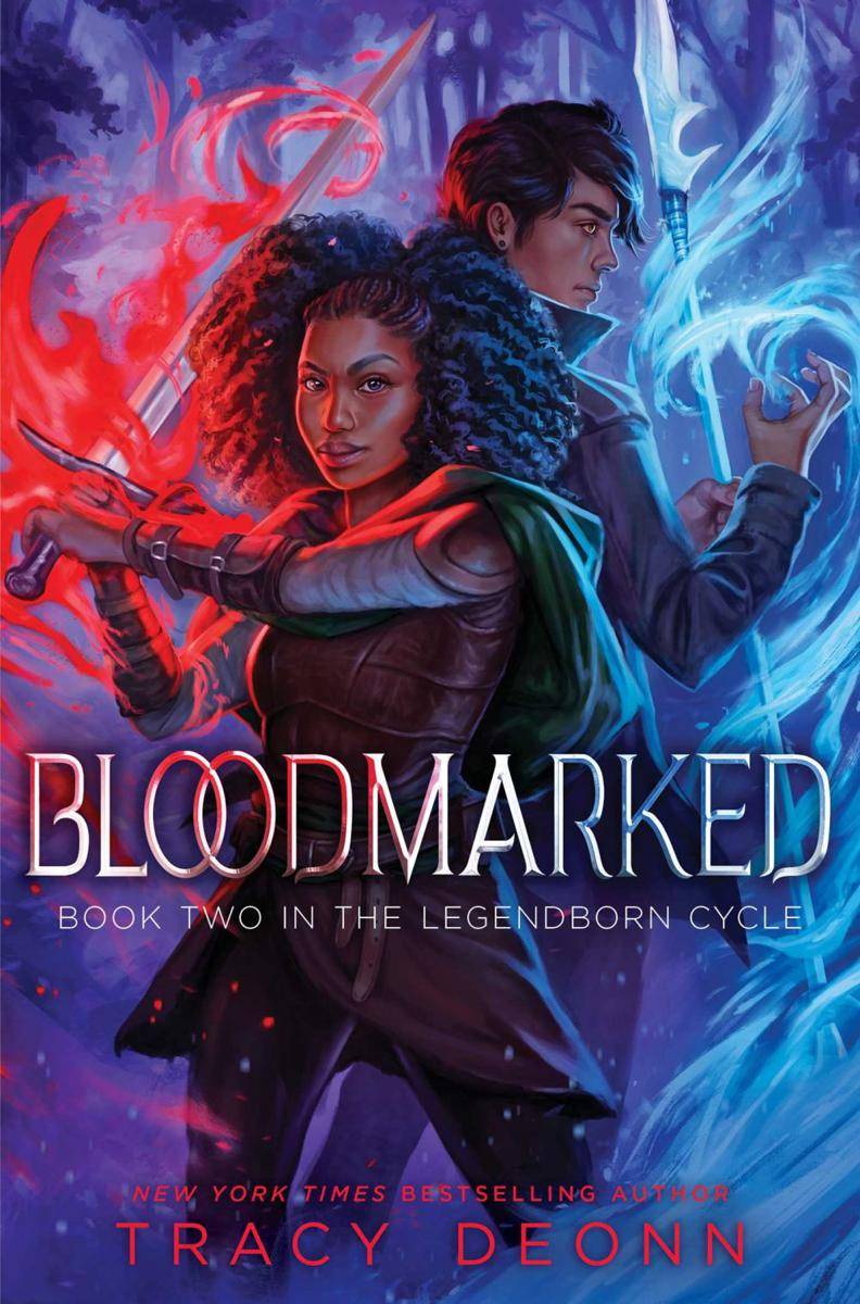 Sampul Bloodmarked (goodreads.com)