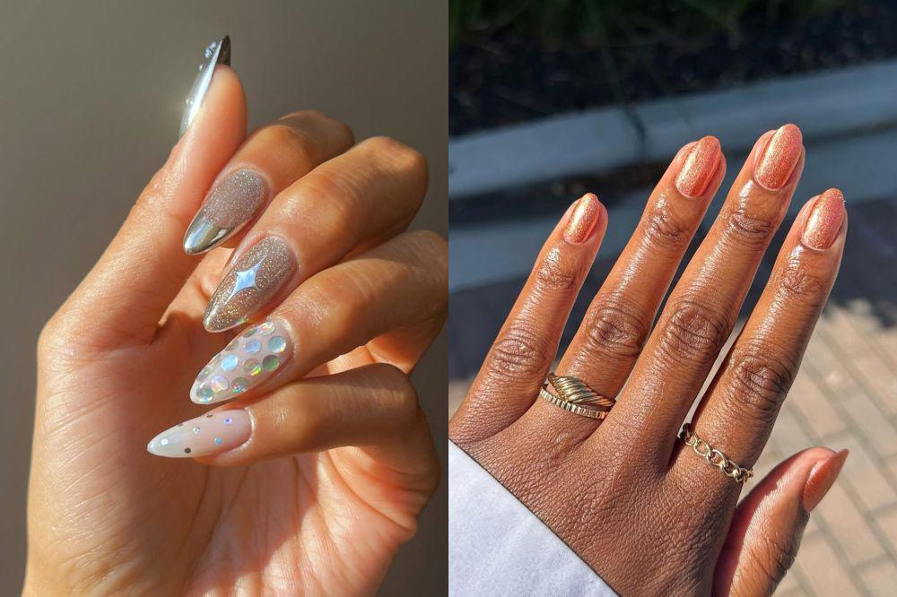 9 Tren Nail Art Shimmer 2025, Tampil Sparkling!
