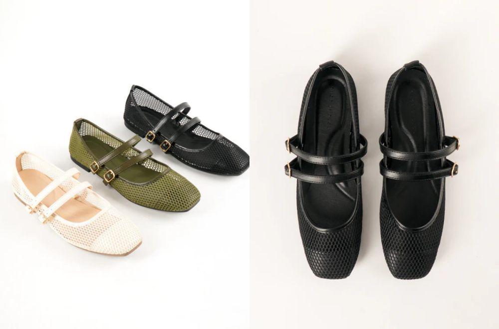 5 Rekomendasi Mesh Flat Shoes, Sepatu Berjaring yang Lagi Tren!