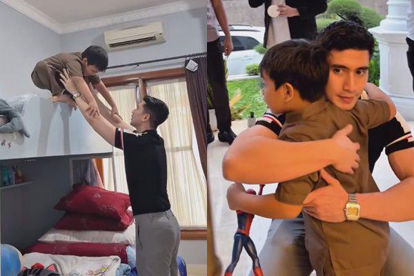 7 Potret Verrell Bramasta Momong Gala Sky, Akrab Banget!