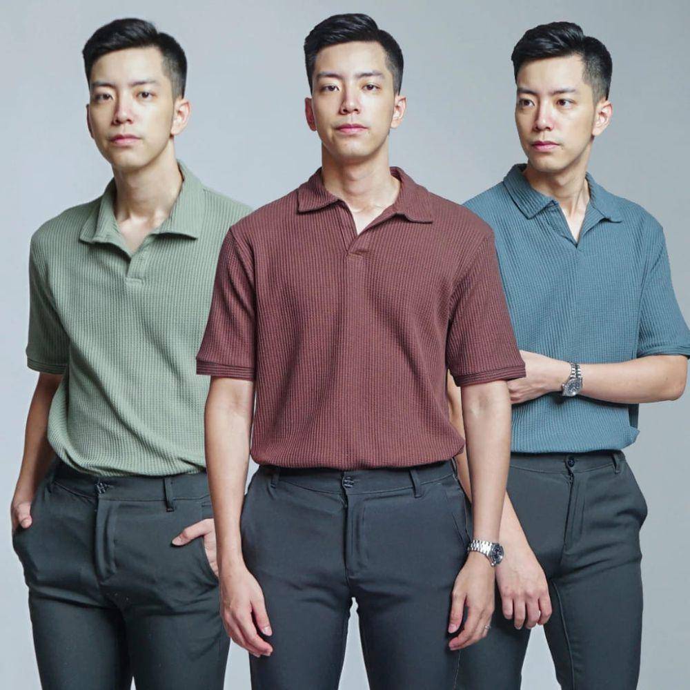 HSRM - Busan Oversized Polo Shirt Coolbreeze (shopee.co.id/HSRM Official Store)