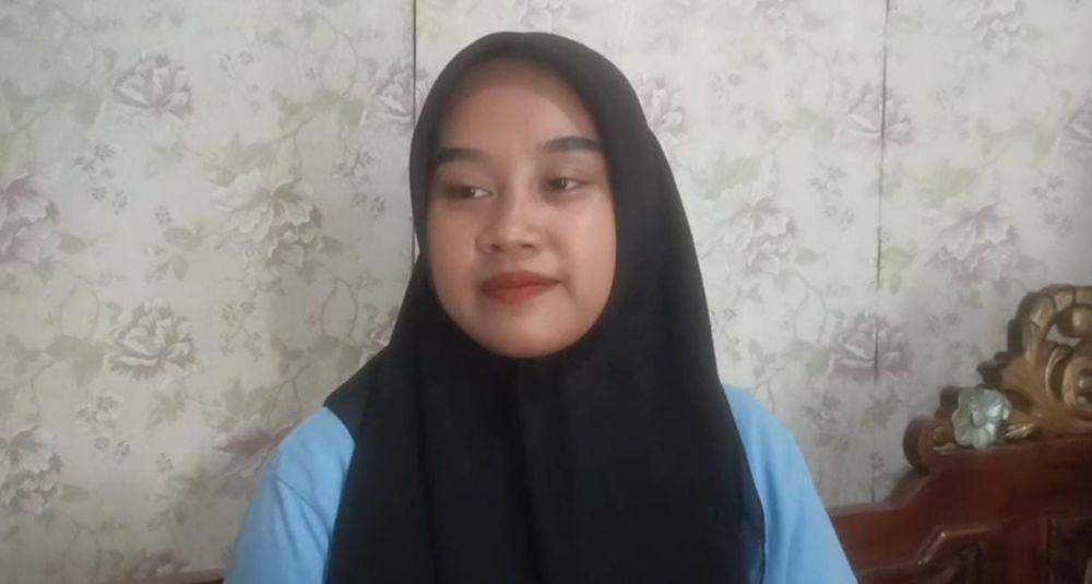 Lilis Yuliana Guru di sekolah TK Alam Kreasi Nusa Indah Bandar Lampung. (IDN Times/Muhaimin)