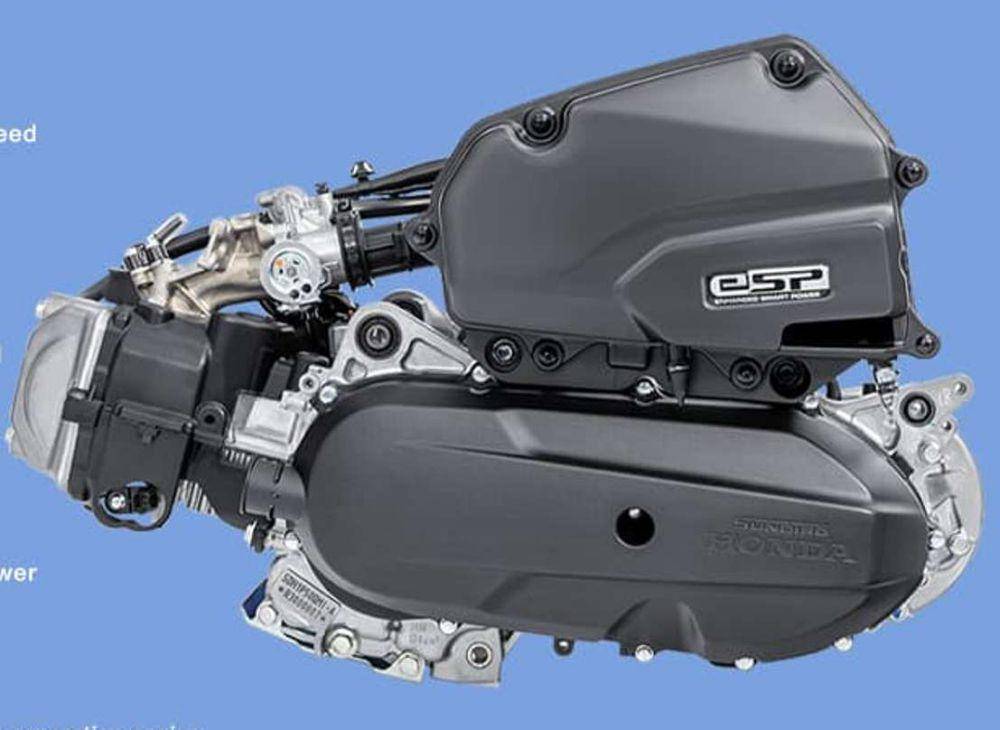 Ilustrasi mesin Motor Honda NS150LA (honda-sundiro.com)