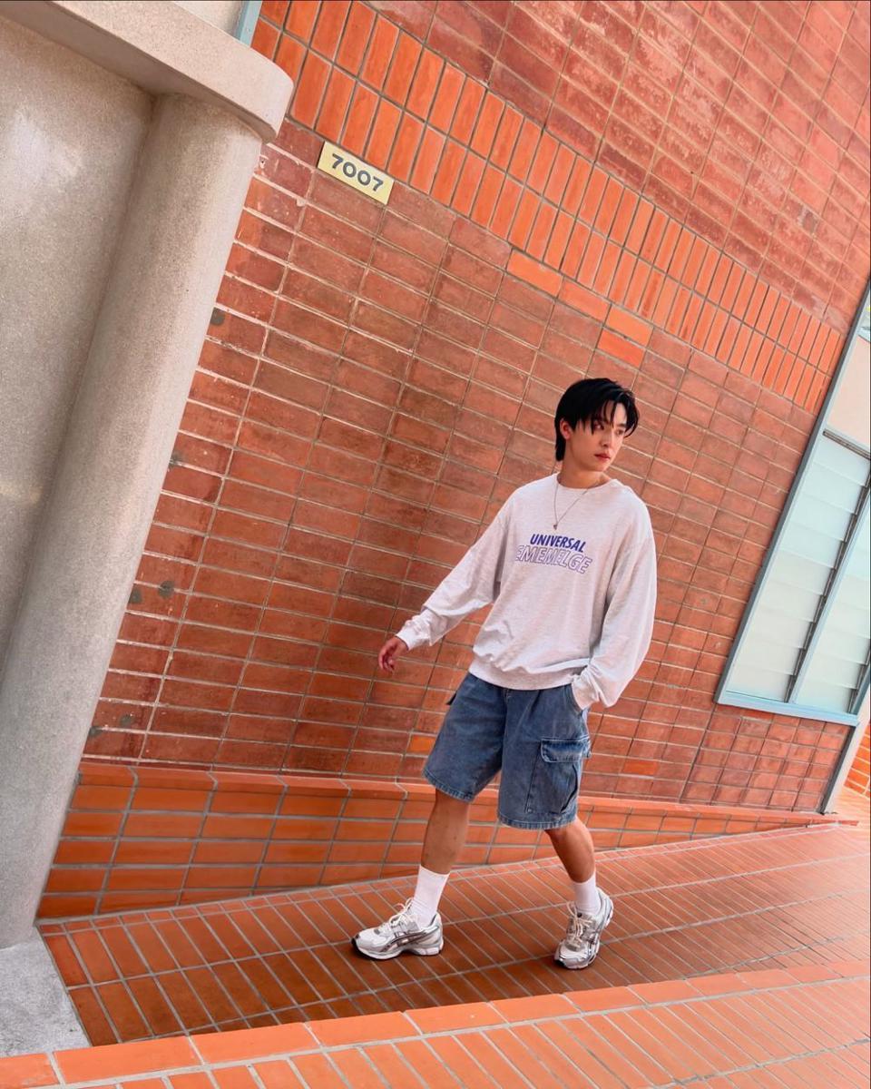 styling short pants ala Neng Sarun (instagram.com/nengnn)