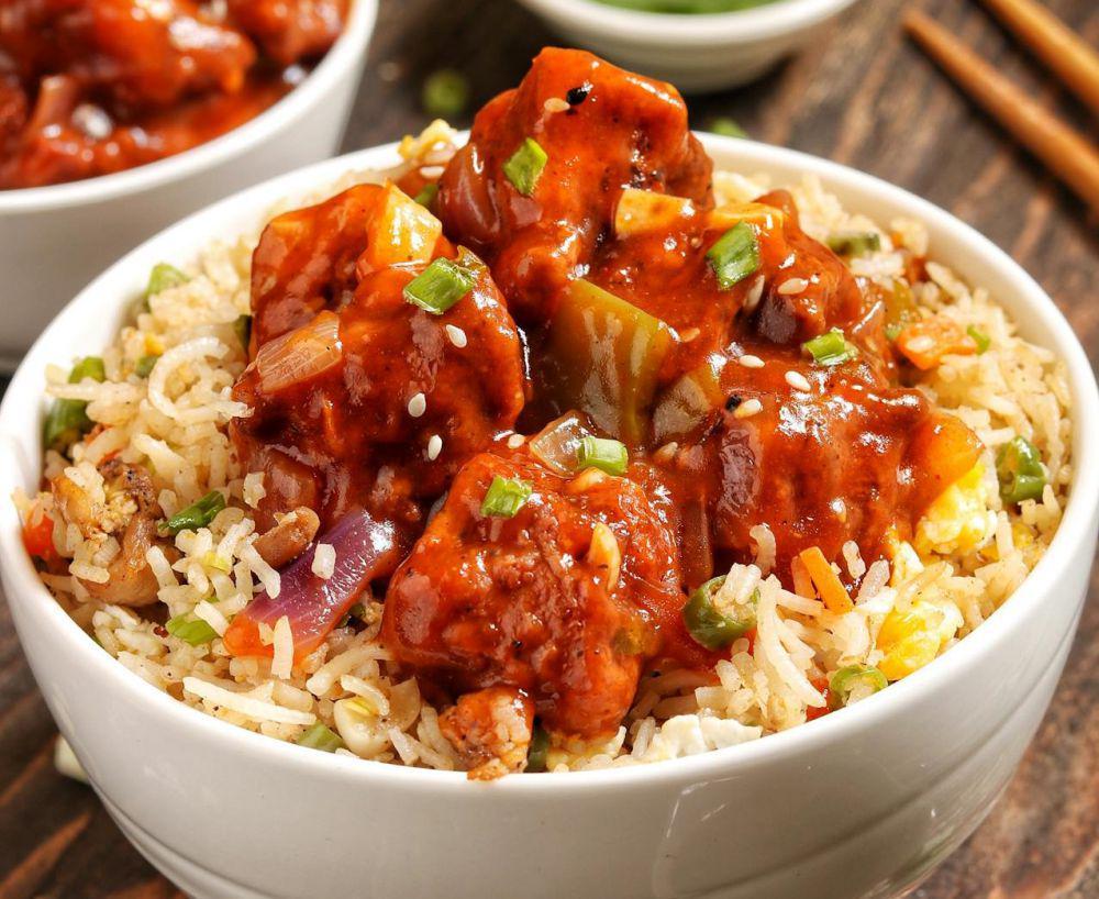 Resep Nasi Ayam Gochujang, Pedas Manis Gurih ala Korea!