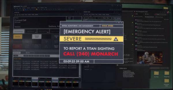 Peringatan munculnya Titan baru - Godzilla x Kong: Supernova