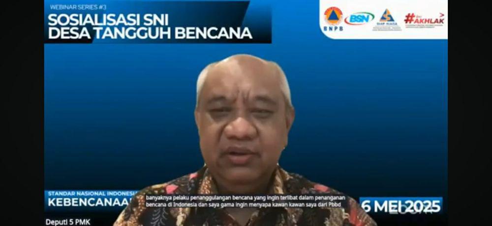 Kemenko PMK: Standarisasi SNI Kunci Ketangguhan Desa Hadapi Bencana