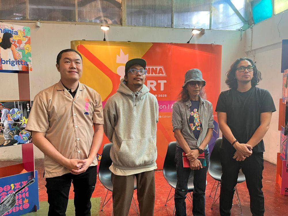 Suasana jumpa pers FINNA Art of the Year 2025 (Dok.FINNA)