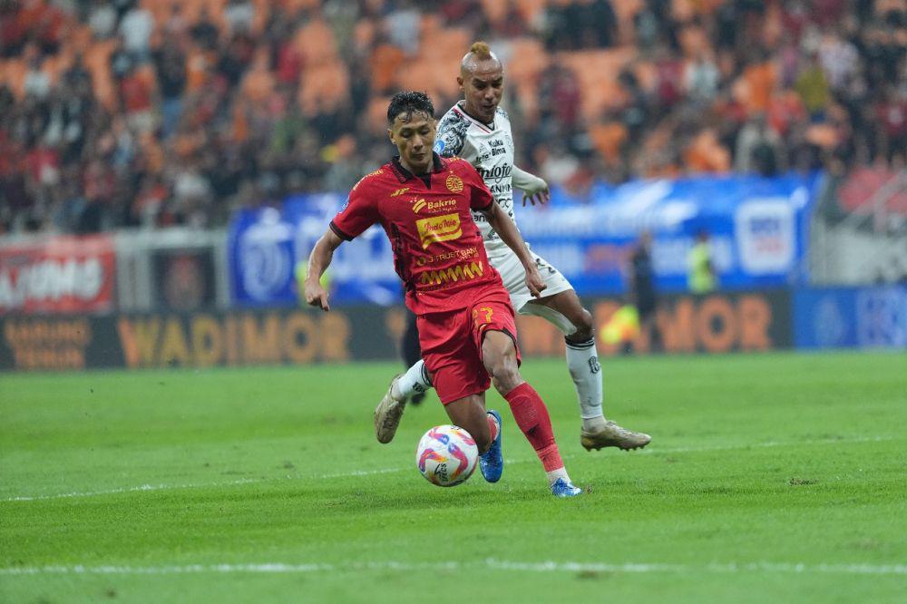 Persija Pesta Gol Atas Bali United di JIS