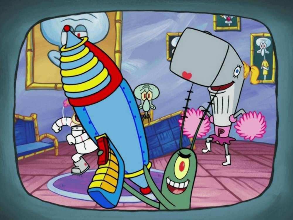 acara milik Squidward berakhir kacau (dok. Nickelodeon/SpongeBob SquarePants)