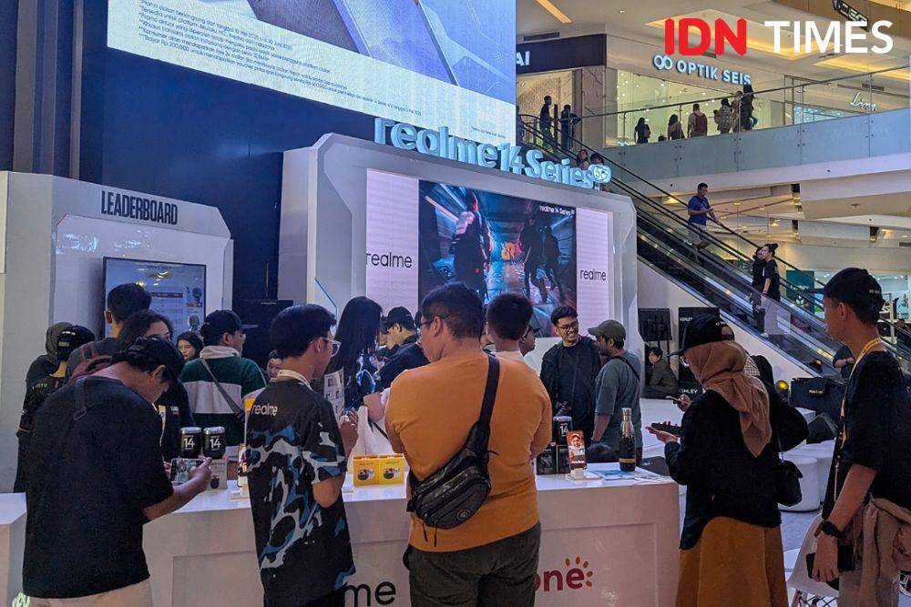 realme 14 Series 5G resmi dijual di Indonesia (IDN Times/Misrohatun)