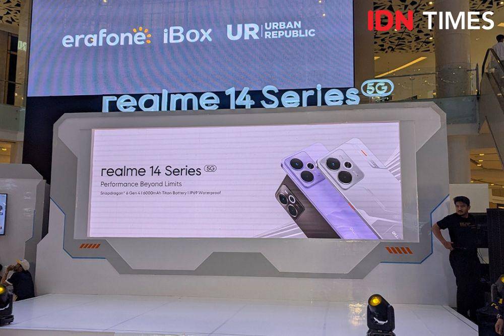 realme 14 Series 5G resmi dijual di Indonesia (IDN Times/Misrohatun)