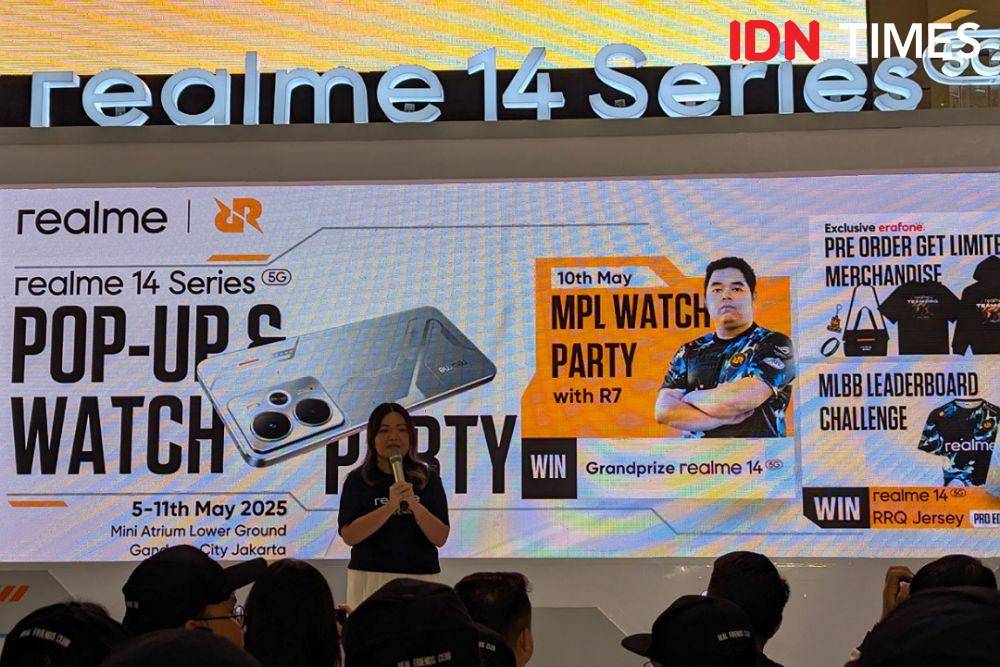 Krisva Angnieszca, Public Relations Lead realme Indonesia (IDN Times/Misrohatun)