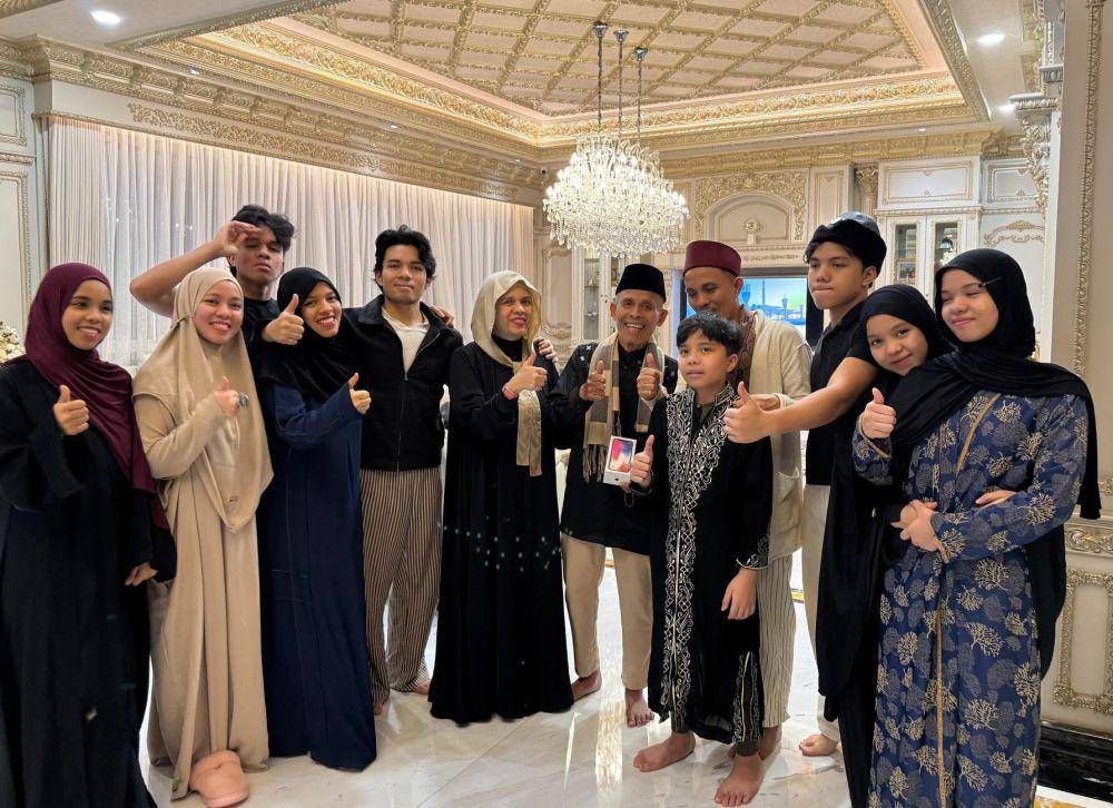 ulang tahun kakek Gen Halilintar (Instagram.com/genifaruk)