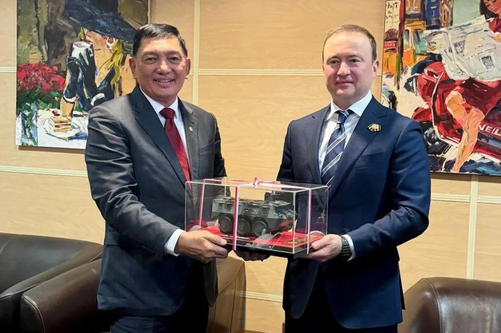 Menhan Sjafrie Wakili Prabowo Hadir di Parade Victory Day ke-80 Rusia