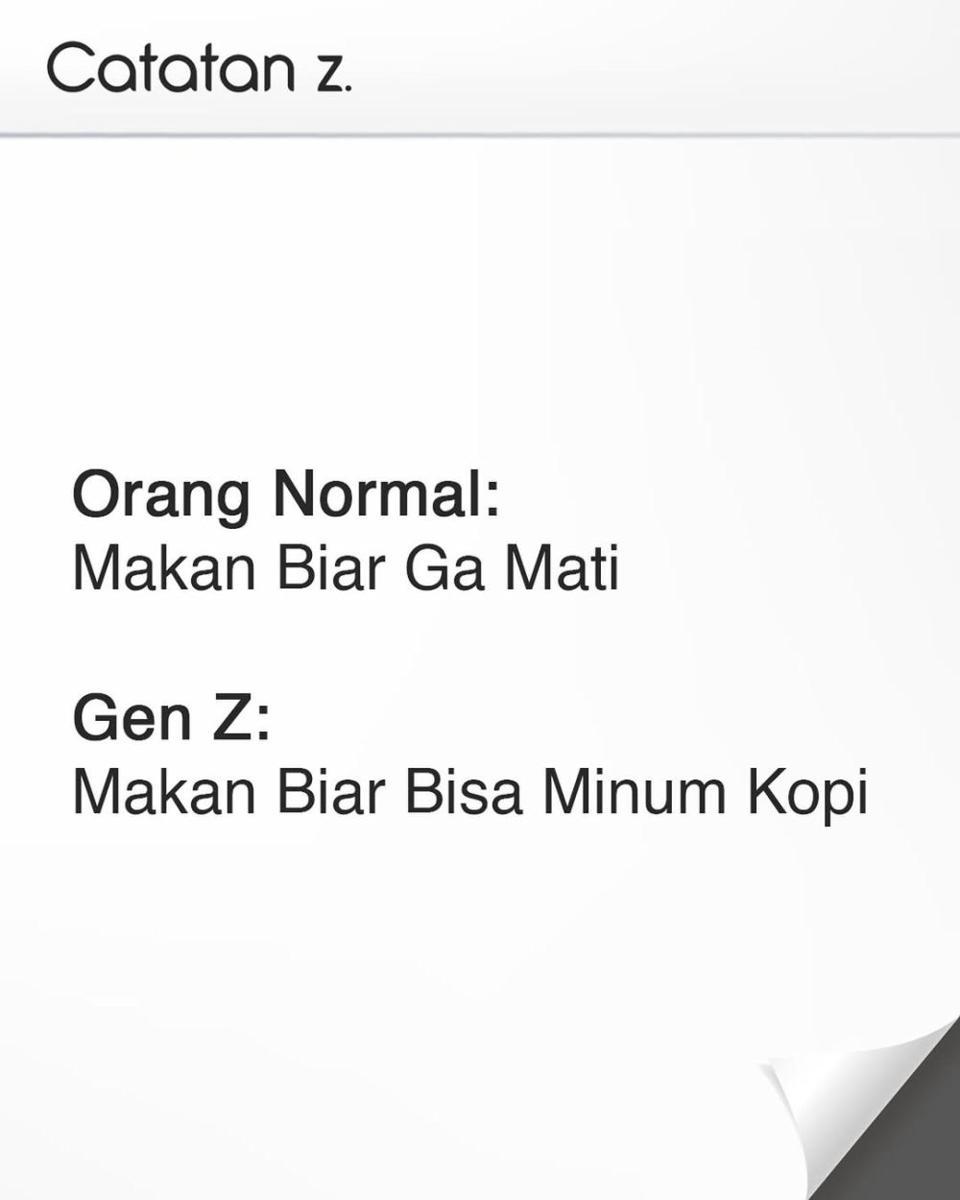 7 Meme Kocak Orang Normal vs Gen Z, Serasa Beda Dimensi!