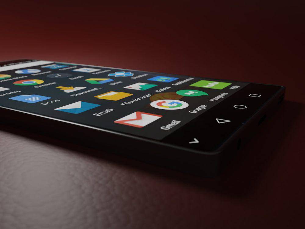 ilustrasi layar OLED di HP (pexels.com/freemockups.org)