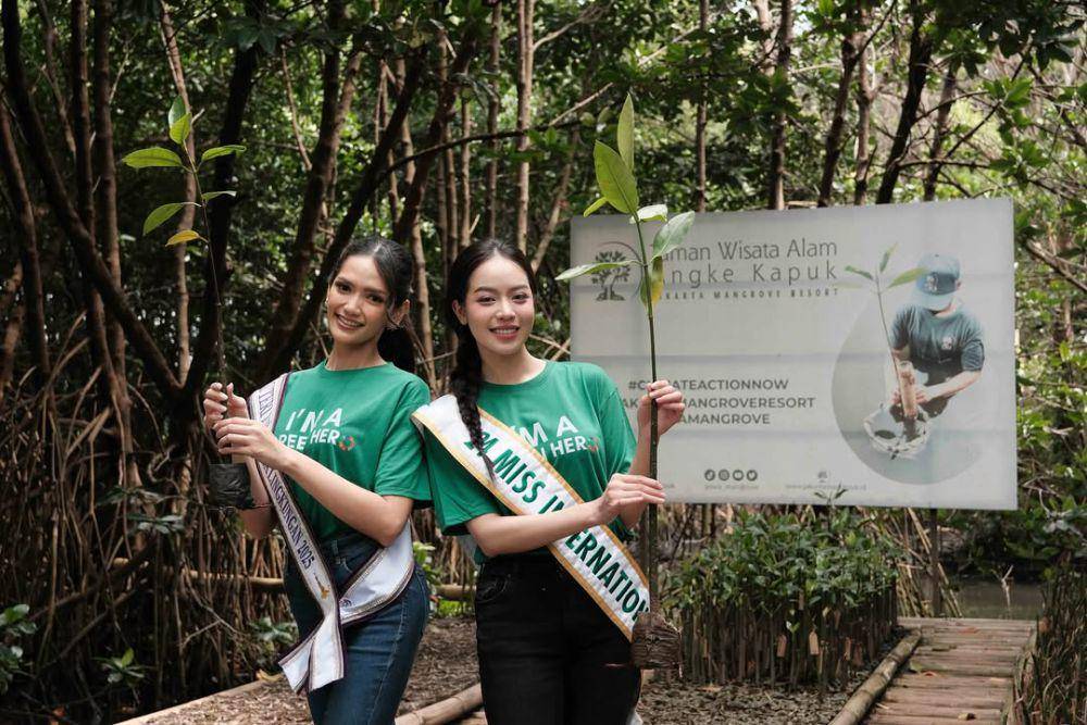 Potret Kompilasi Kunjungan Miss International 2024 ke Indonesia (Instagram.com/officialputeriindonesia)