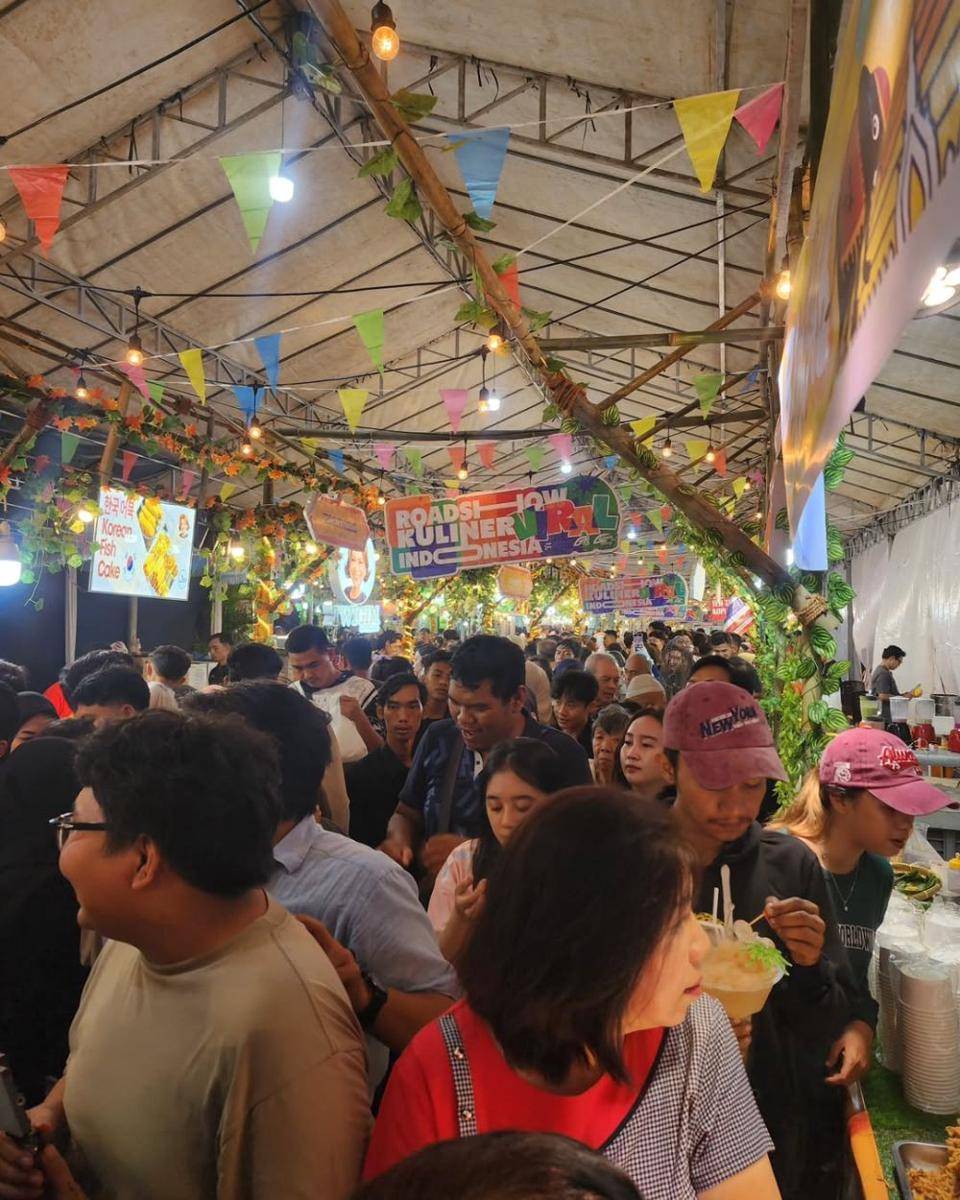 Festival Kuliner Lampung Rasa Bangkok di Transmart Bandar Lampung (Instagram/roadshowkulinerviralindonesia)