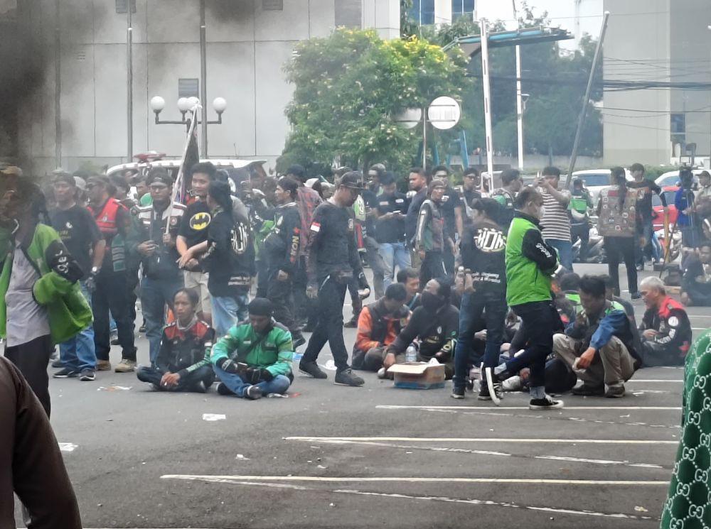 Rekayasa Lalu Lintas Saat Demo Ojol Besar-besaran di Jakarta Besok