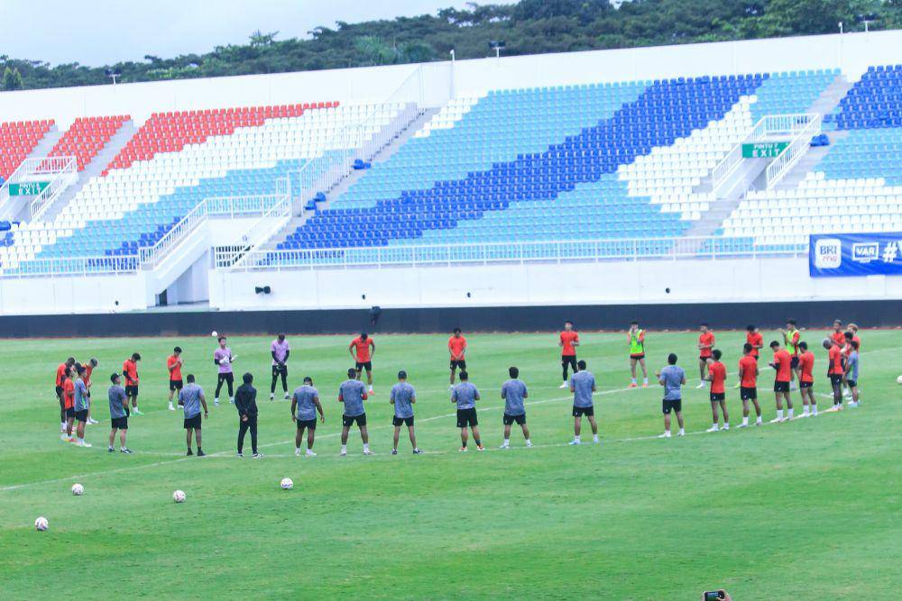 Pemain Persik Kediri saat berlatih. IDN Times/ istimewa