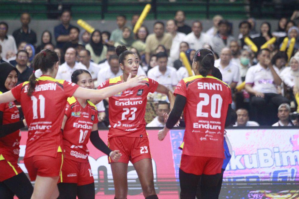 Tim Voli Putri Pertamina Enduro Raih Gelar Juara Proliga 2025