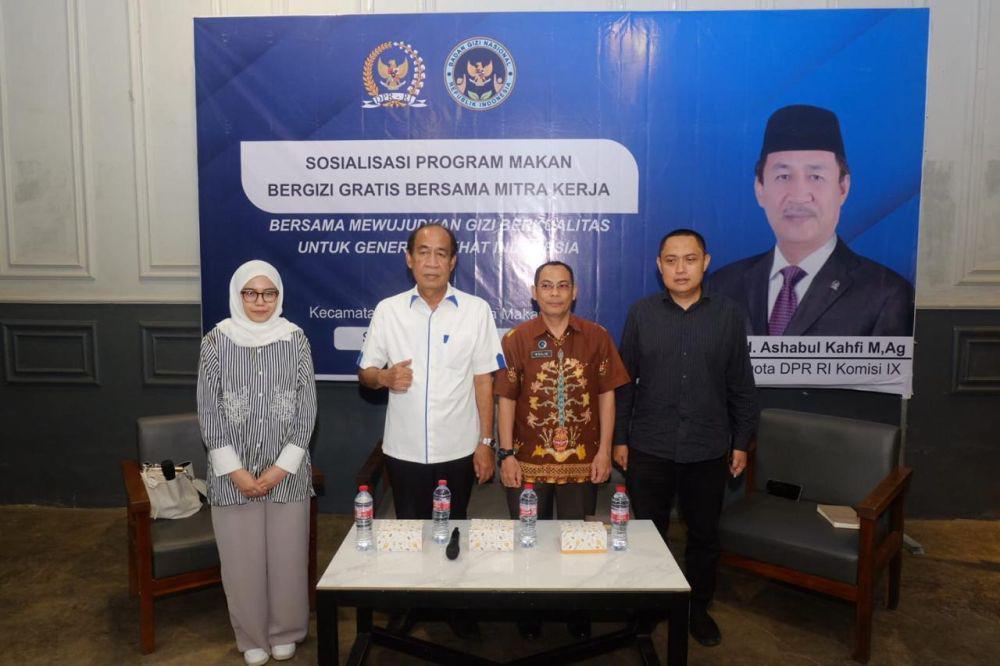 Sosialisasi di Makassar, Program MBG Targetkan Penurunan Stunting