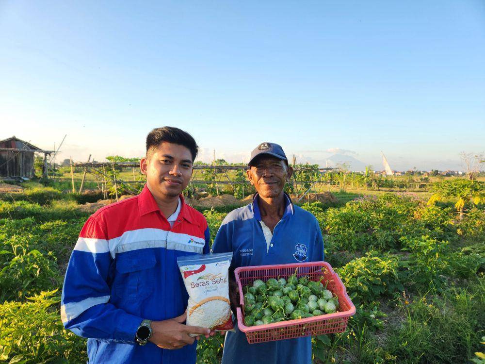 inovasi sistem pengairan Suplai Energi Manajemen Irigasi Uma Palak atau SIUMA dari tim Pertamina. (dok. Pertamina)