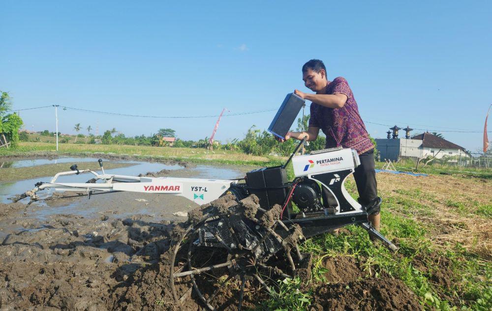 Inovasi sistem pengairan Suplai Energi Manajemen Irigasi Uma Palak atau SIUMA dari tim Pertamina. (dok. Pertamina)