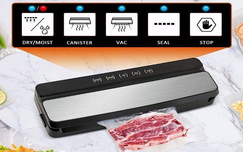 tampilan E-Home 4 In 1 Food Vacuum Sealer (dok. Tokopedia/deyaki)