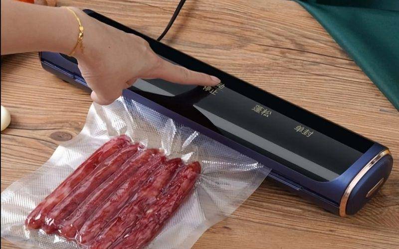 tampilan UPHOME Vacuum Sealer Touchscreen (dok. Tokopedia/UPHOME Official Shop)