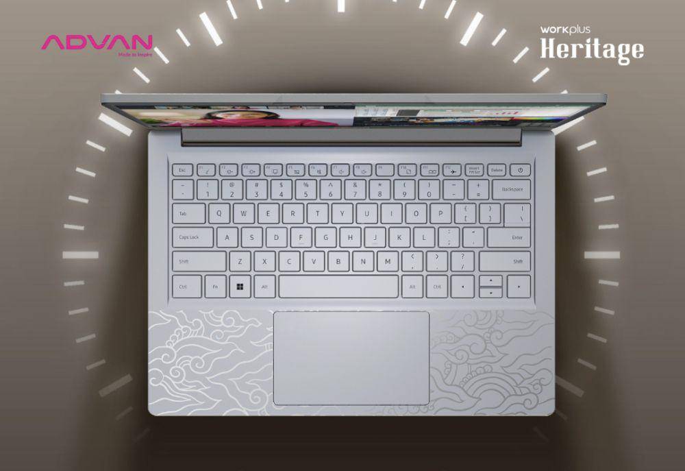 potret Advan Workplus Heritage (shopee.com/Advan Notebook Official Store)