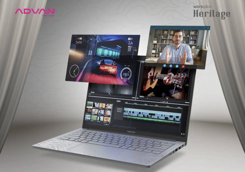 potret Advan Workplus Heritage (shopee.com/Advan Notebook Official Store)