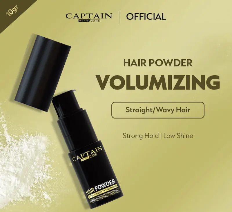 Captain Men's Care Hair Powder (captainhairstyling.co.id)