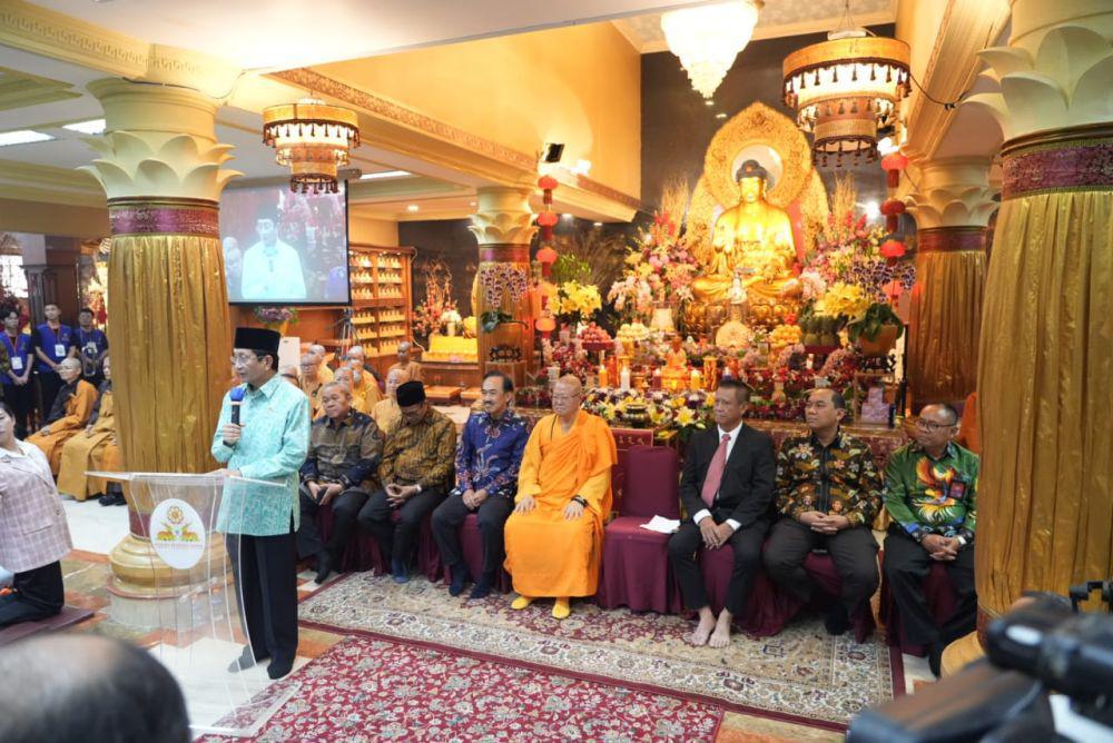 Menag Berharap Waisak Jadi Momentum Wujudkan Perdamaian Dunia