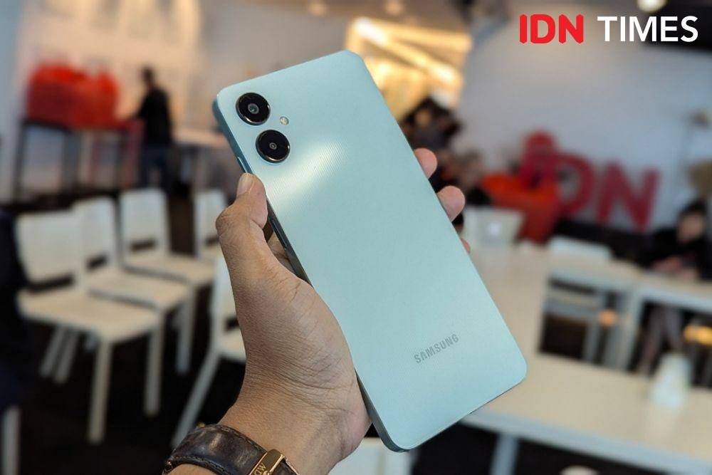 Samsung Galaxy A06 5G (IDN Times/Misrohatun)