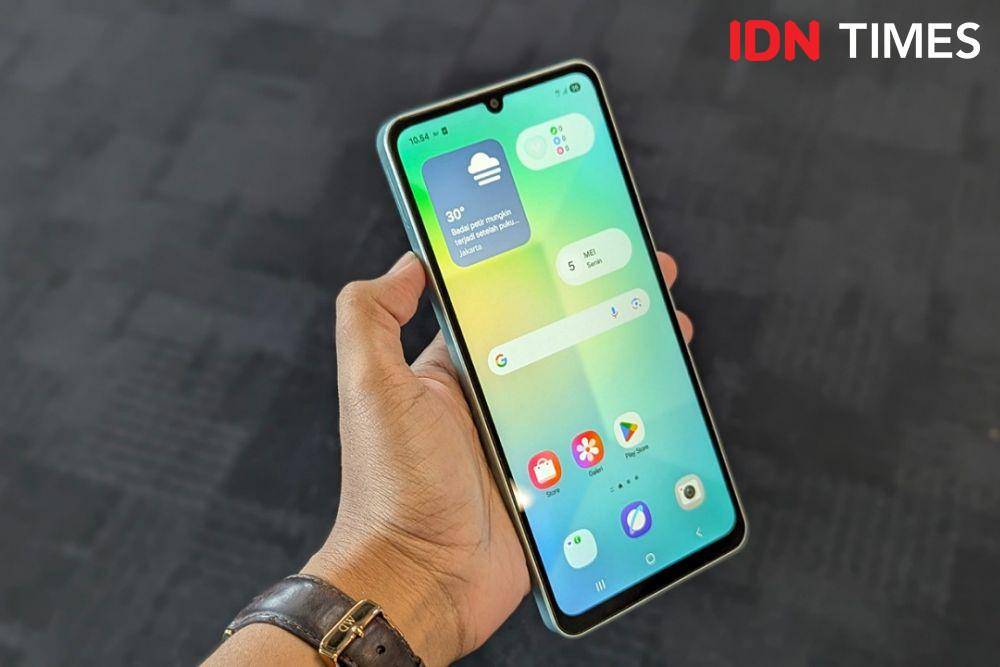 Samsung Galaxy A06 5G (IDN Times/Misrohatun)