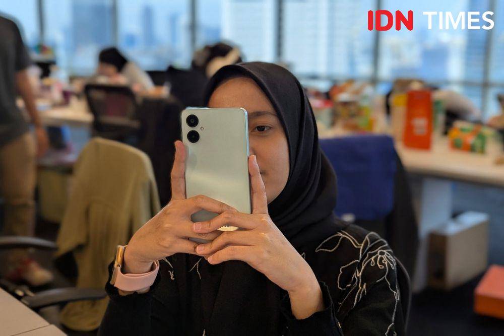Samsung Galaxy A06 5G (IDN Times/Misrohatun)