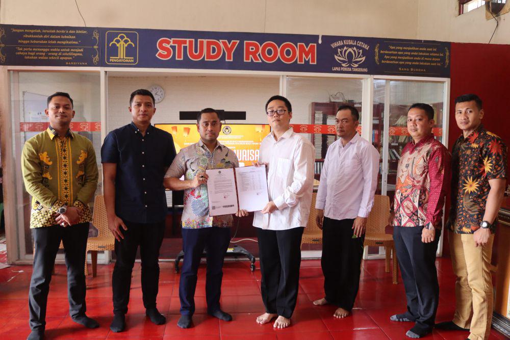 21 Napi di Lapas Pemuda Tangerang Dapat Remisi Waisak