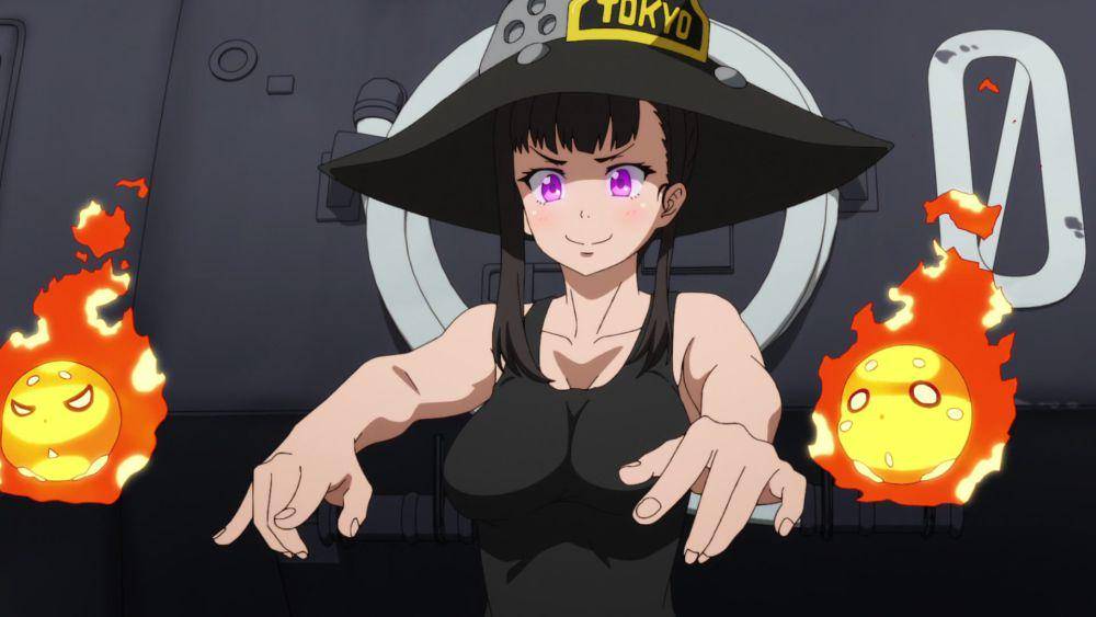 karakter Maki Oze dari anime Fire Force (dok. David Production)