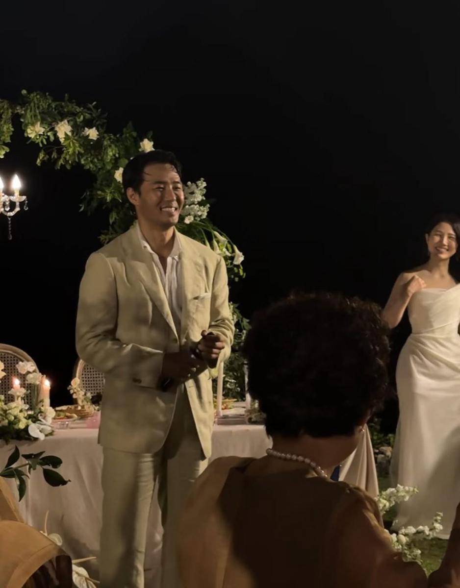 potret Oh Jin Taek Single's Inferno di Bali (instagram.com/timelessbruno)