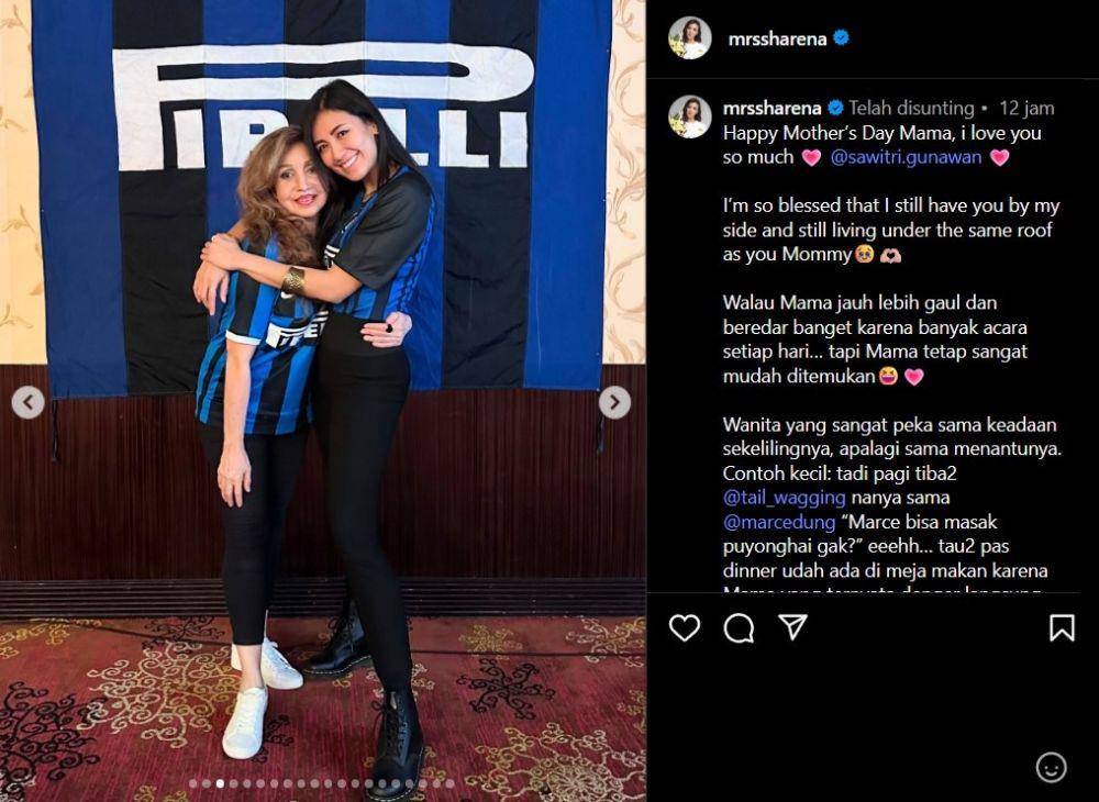 artis Indonesia rayakan Hari Ibu internasional (instagram.com/mrssharena)